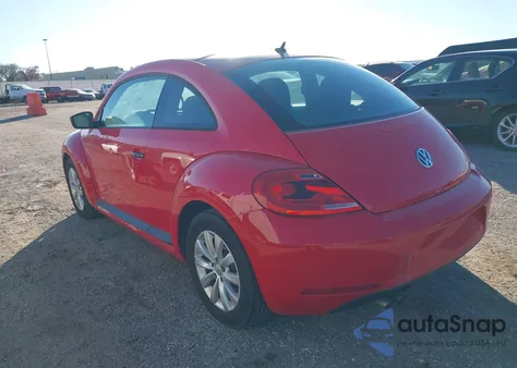2014 Volkswagen Beetle 2.5L Entry из США, поврежденный, VIN 3VWFP7AT2EM627307